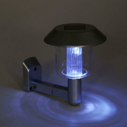Grundig - LED Solarna stenska svetilka LED/1,2V 600 mAh