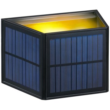 Grundig - LED solarna stenska svetilka LED/3,7V 1800 mAh IP44