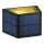 Grundig - LED solarna stenska svetilka LED/3,7V 1800 mAh IP44