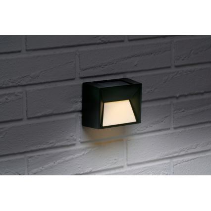 Grundig - LED solarna stenska svetilka LED/3,7V 500 mAh IP44