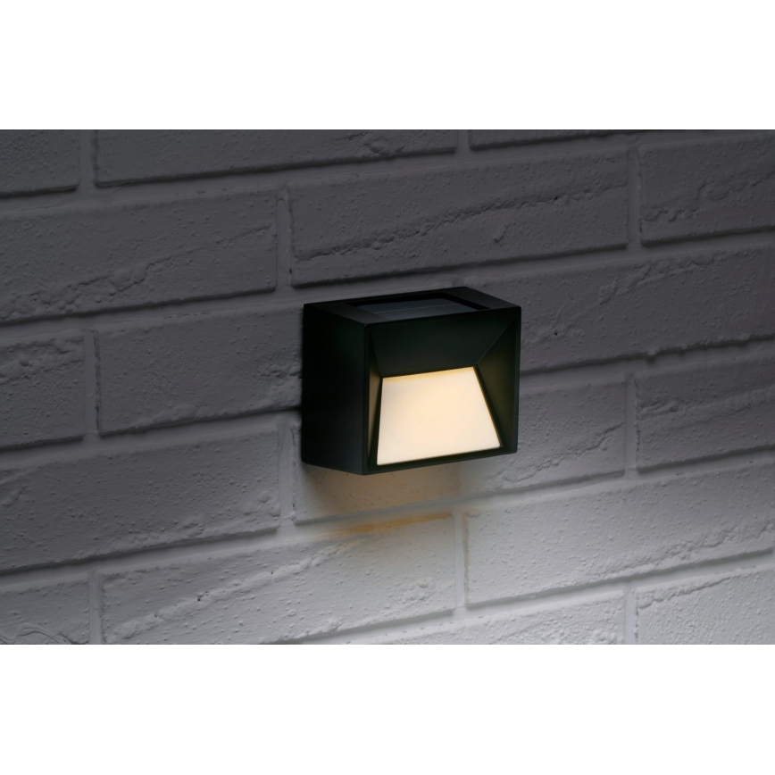 Grundig - LED solarna stenska svetilka LED/3,7V 500 mAh IP44