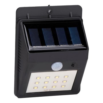 Grundig - LED solarna stenska svetilka s senzorjem gibanja LED/1,2V 600 mAh IP44