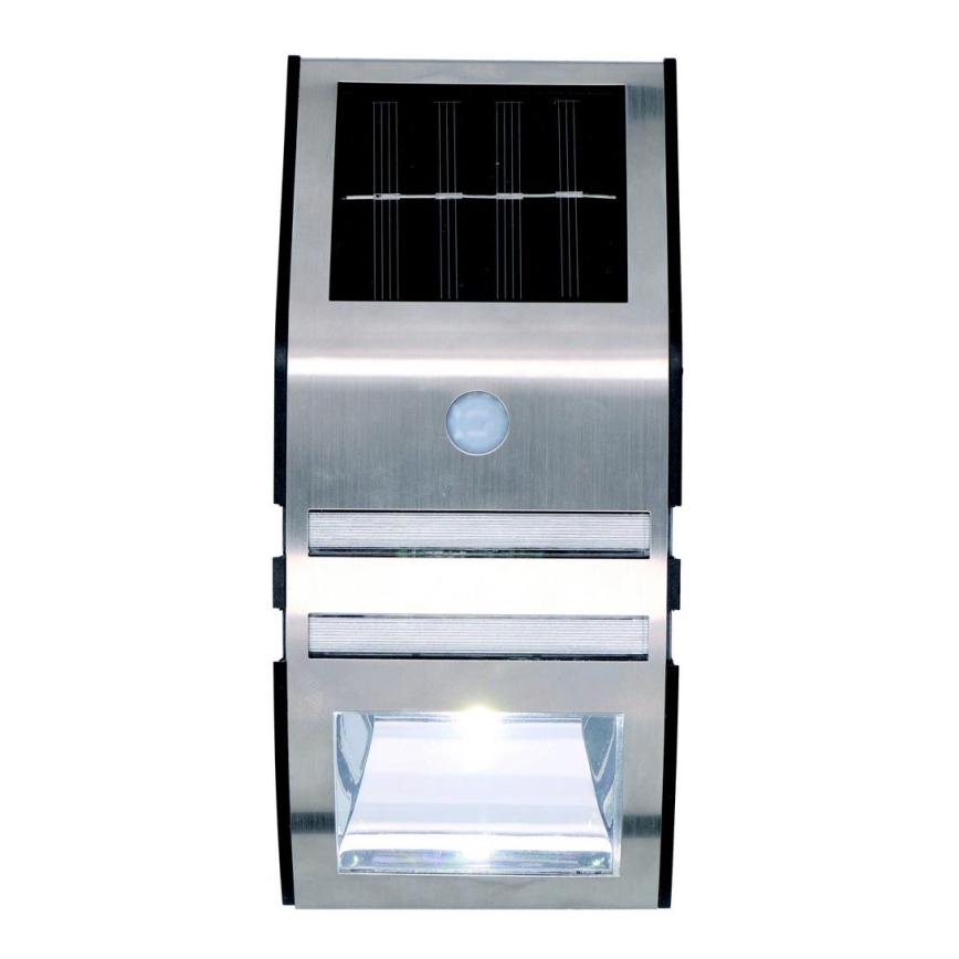 Grundig - LED Solarna stenska svetilka s senzorjem LED/1xAA 600mAh IP64