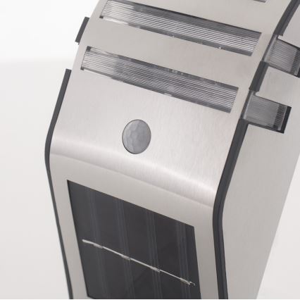 Grundig - LED Solarna stenska svetilka s senzorjem 1xLED IP44