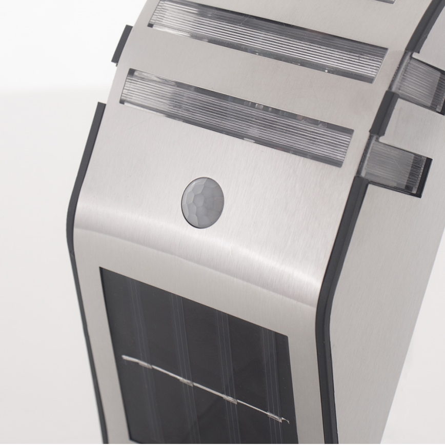 Grundig - LED Solarna stenska svetilka s senzorjem 1xLED IP44