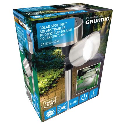 Grundig - LED Solarna svetilka LED/1,2V