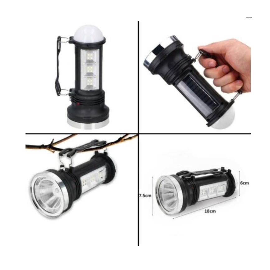 Grundig - LED Solarna svetilka LED/18W/5,5V