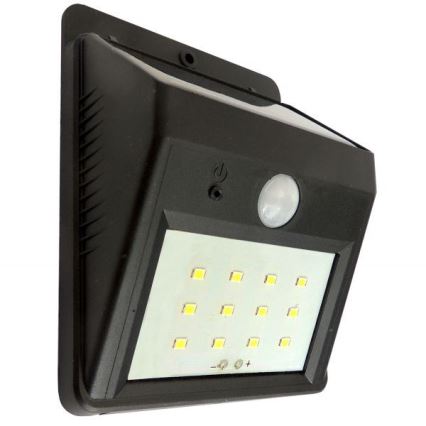 Grundig - LED Solarna svetilka s senzorjem 1xLED/0,25W/1xAA 600 mAh