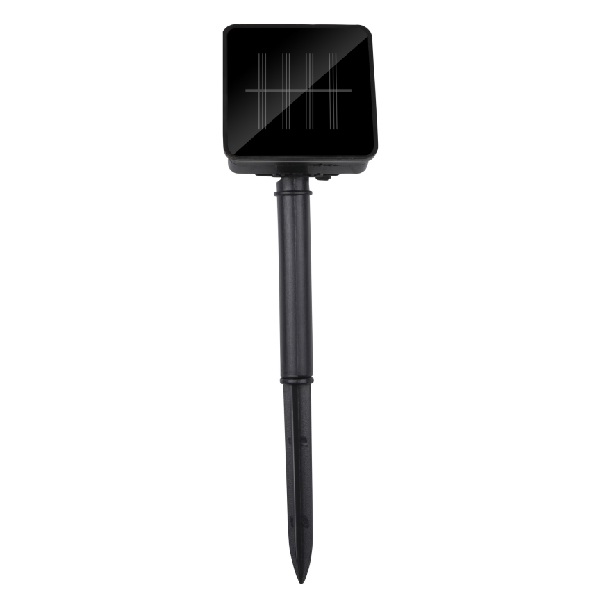 Grundig - LED Solarna veriga 50xLED/8 funkcij 6,9m topla bela