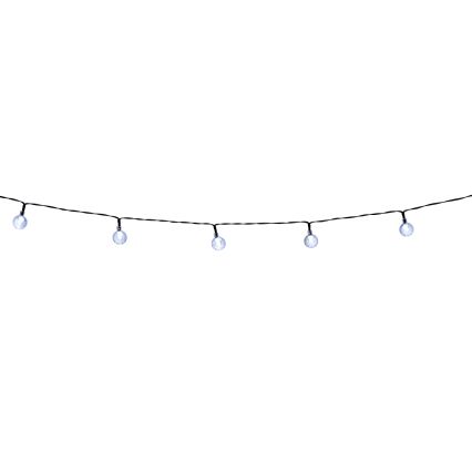 Grundig - LED nastavljiva solarna veriga 50xLED/8 funkcij 9,35 m topla bela 1200 mAh + daljinski upravljalnik