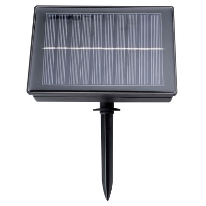 Grundig - LED nastavljiva solarna veriga 50xLED/8 funkcij 9,35 m topla bela 1200 mAh + daljinski upravljalnik