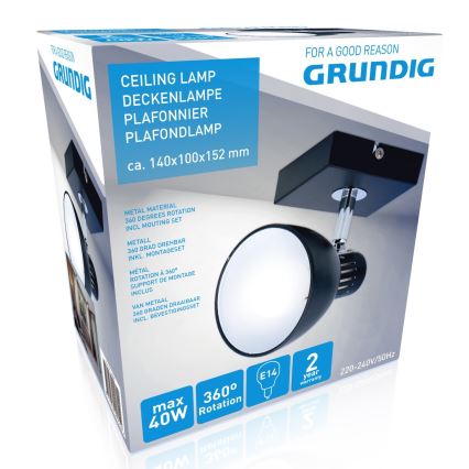 Grundig - Reflektor 1xE14/40W/230V
