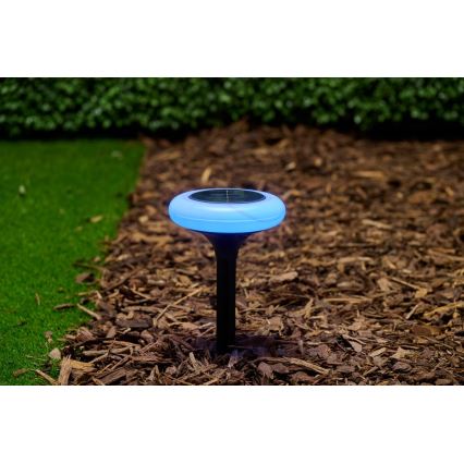 Grundig - RGB LED sončna svetilka LED/1,2V 300 mAh