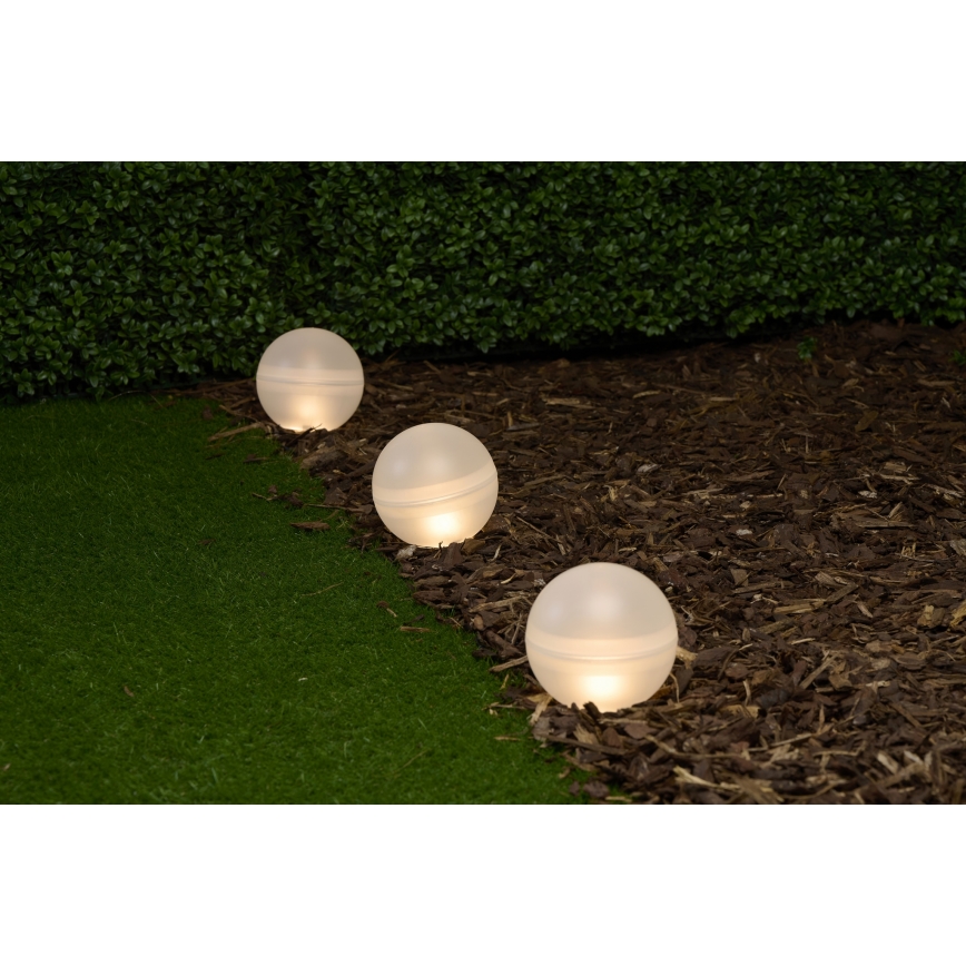 Grundig - SET 5x LED RGBW  Solarna svetilka LED/3,2V IP44