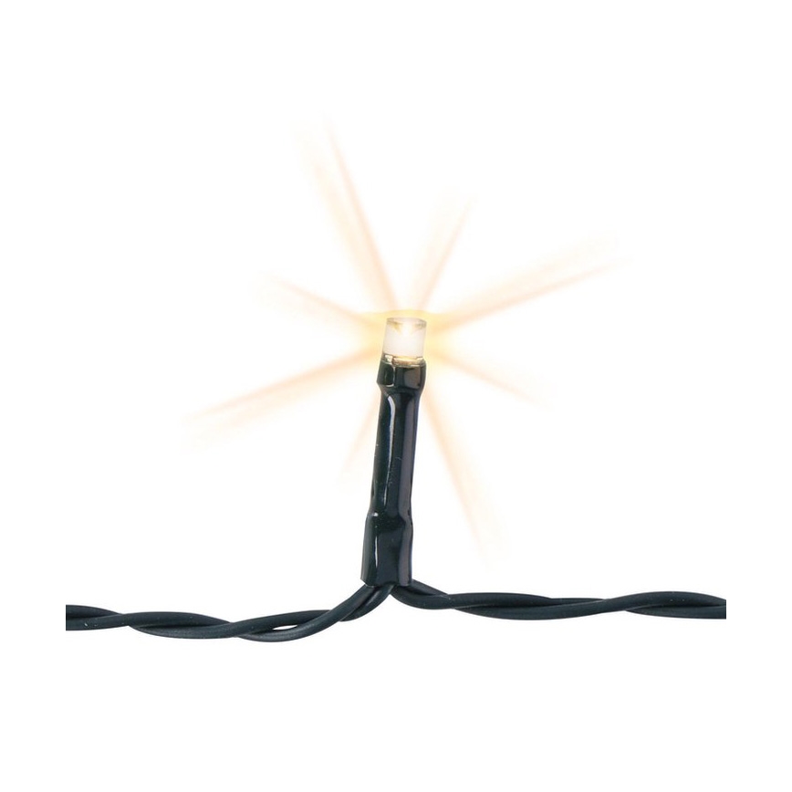 Grundig - Zunanja božična veriga 24xLED/8 funkcij 2,23m IP44 topla bela