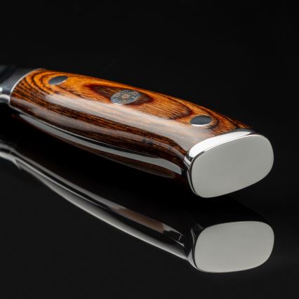 Gudaro - Damaščanski santoku kuhinjski nož FENG 7,5, iz 67 slojev jekla, dolžina 18 cm