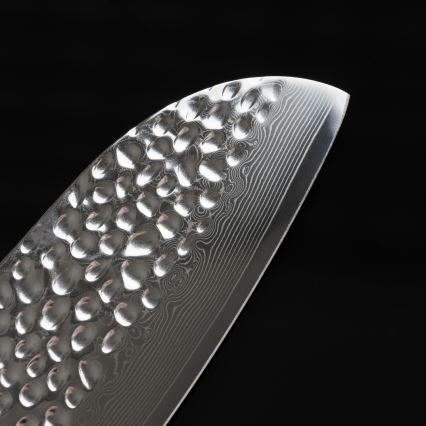 Gudaro - Damaskovski Santoku kuhinjski nož MIYABI 7, 67 slojev jekla, dolžina 17,5 cm