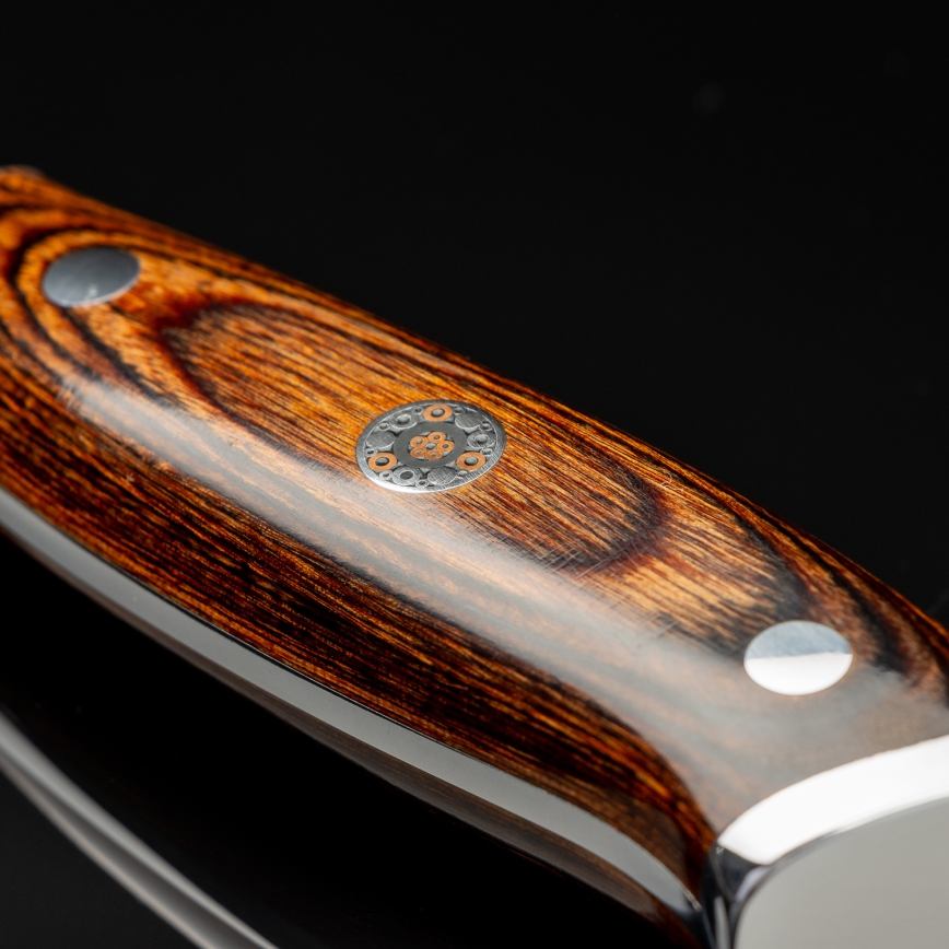 Gudaro - Damaskovski kuharski nož FENG 8, 67 slojev jekla, dolžina 20 cm