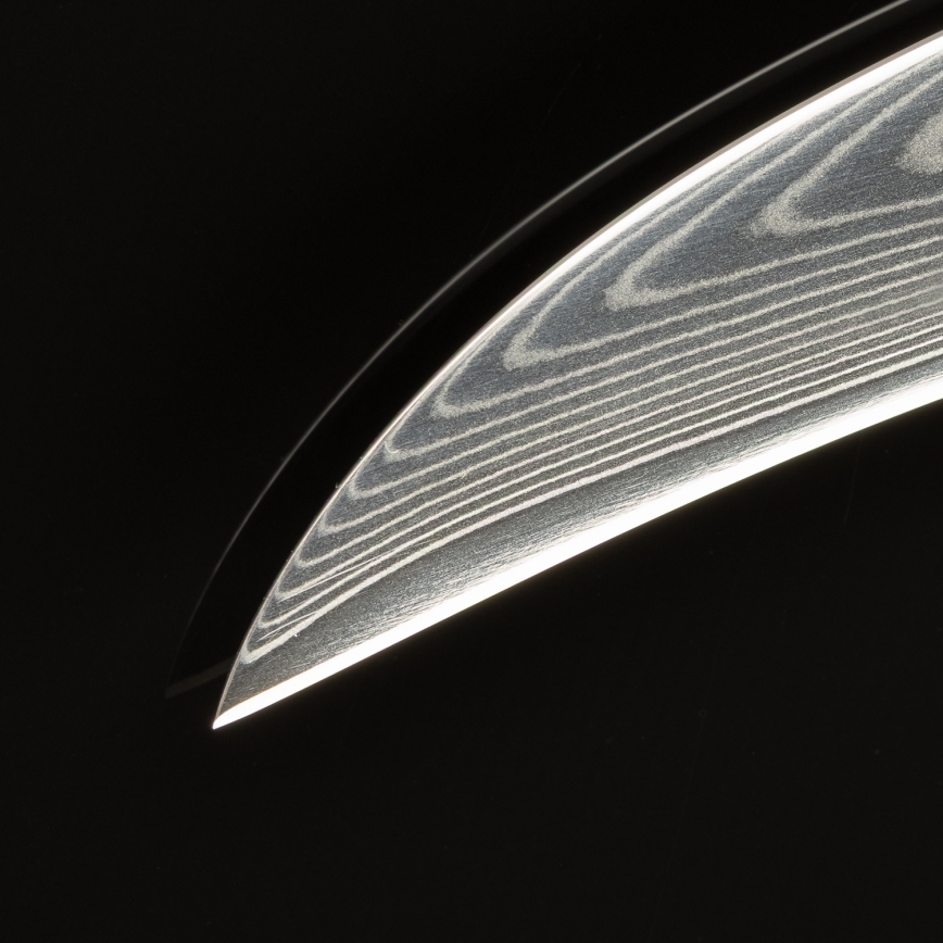 Gudaro -Damaskovski kuhinjski nož za sadje FENG 3,5, 67 plasti jekla, dolžina 9,5cm