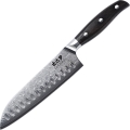 Gudaro - Damaskovski Santoku kuhinjski nož SHIRO 7
