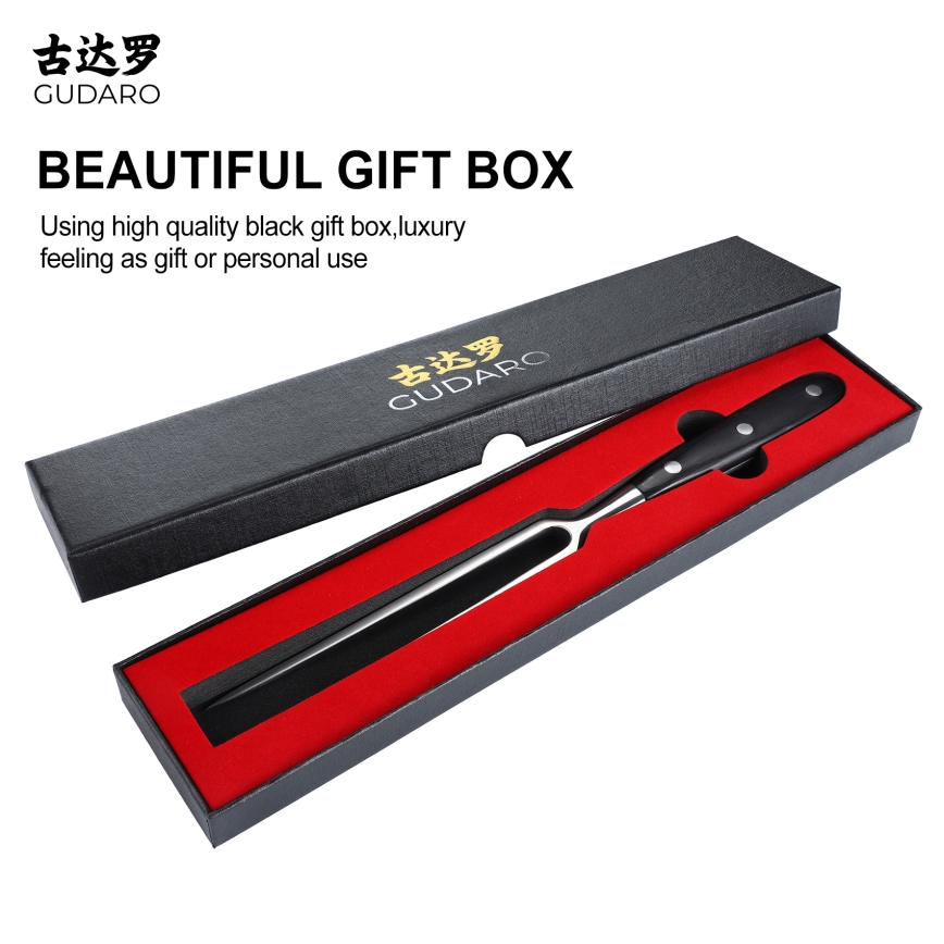 Gudaro - Kuhinjska vilica MIYABI črna/pakka