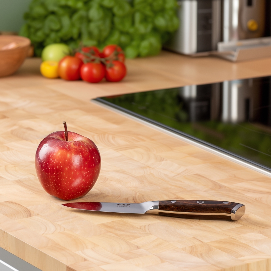 Gudaro - Kuhinjski nož PARING 7,6 cm iz damasknega jekla