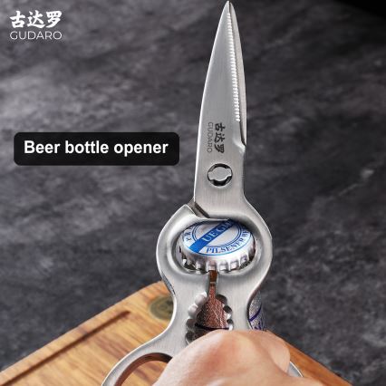 Gudaro - Škarje za perutnino RONIN 20,6 cm iz nerjavnega jekla