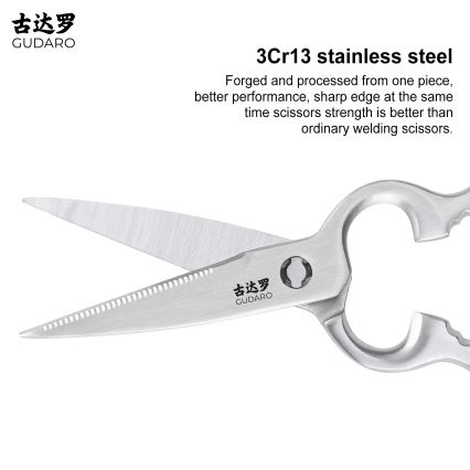 Gudaro - Škarje za perutnino RONIN 20,6 cm iz nerjavnega jekla