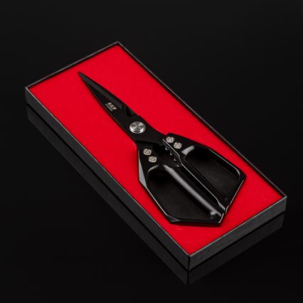 Gudaro - Škarje za perutnino SHOGUN 23,3 cm črne