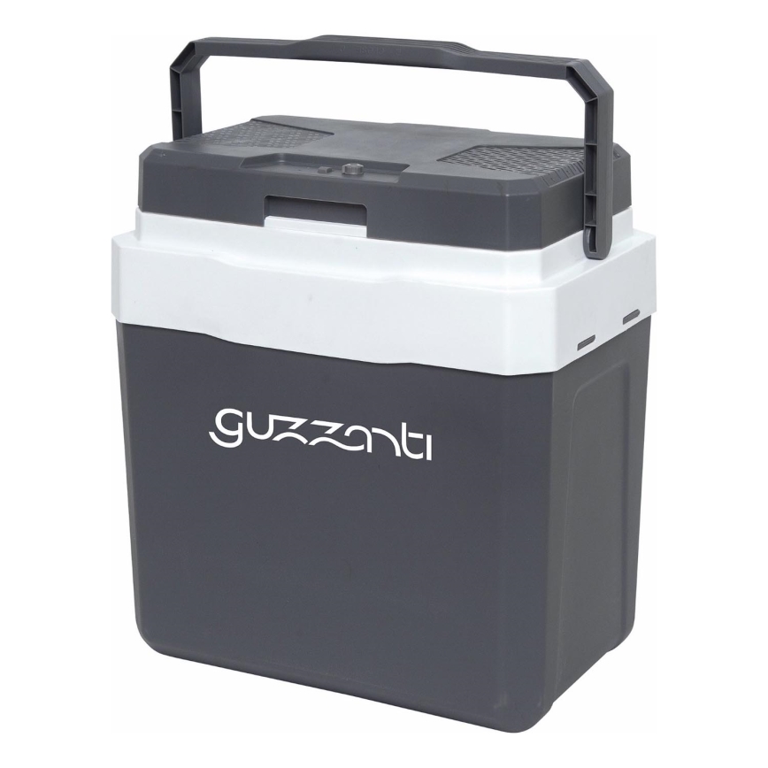 Guzzanti GZ 26B - Prenosni avtohladilnik 26 l 57W/12V/230V siv