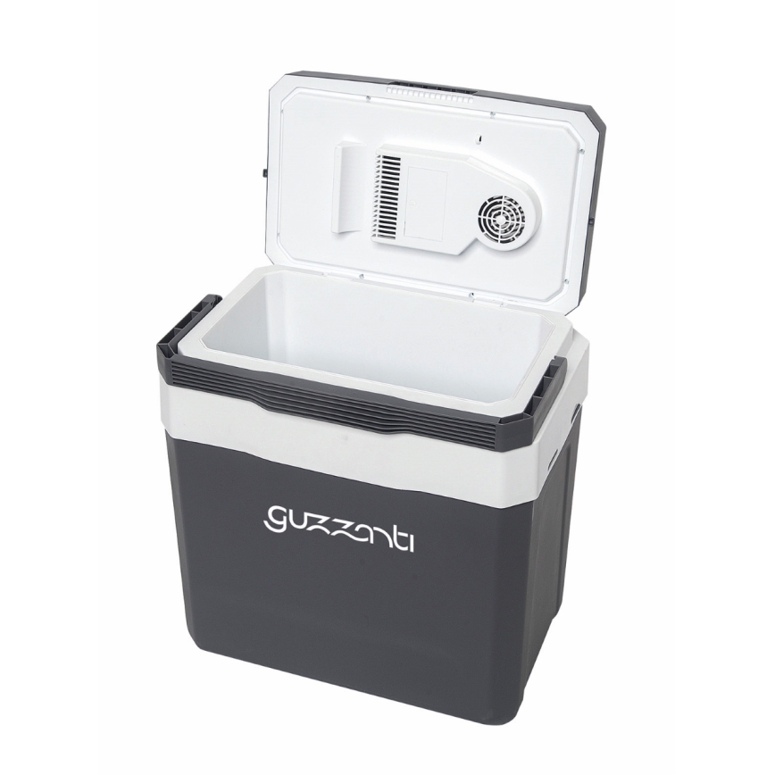 Guzzanti GZ 26B - Prenosni avtohladilnik 26 l 57W/12V/230V siv