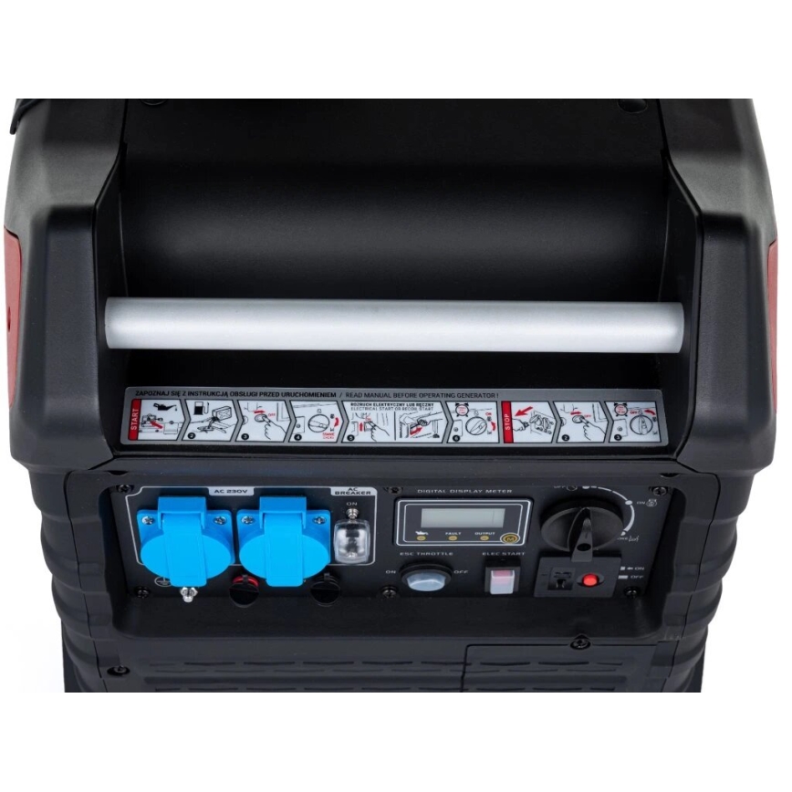 Hahn & Sohn 105412 - Bencinski inverterski električni generator H IG 3000 3300W