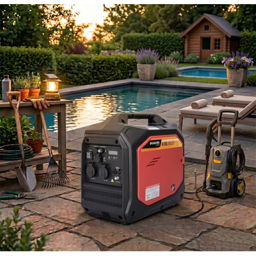 Hahn & Sohn 20059 - Bencinski generator H IG 3500 3500W