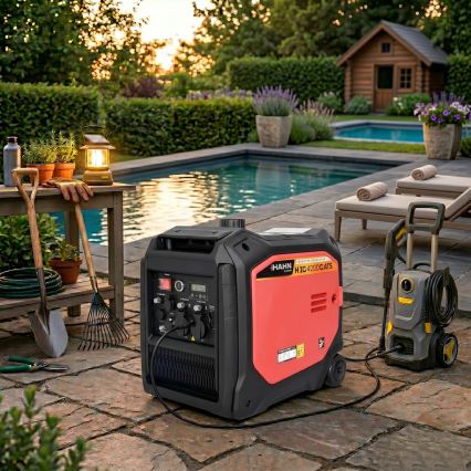 Hahn & Sohn 20062 - Bencinski/LPG generator H IG 4200 G ATS 4200/3800W