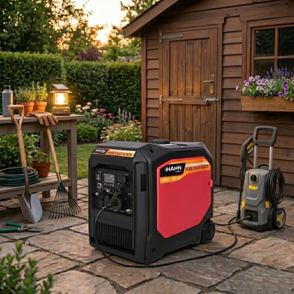 Hahn & Sohn 20086 - Bencinska/plinska (LPG) elektrocentrala HIG 5500 G ATS 5500/5000W