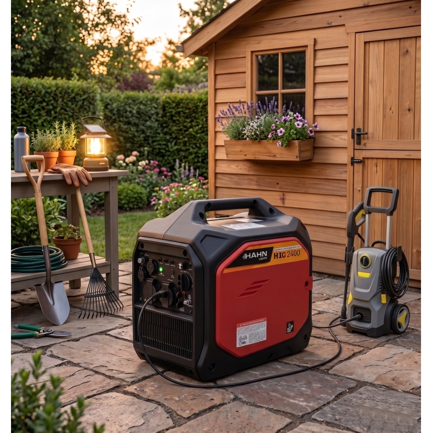 Hahn & Sohn 20095 - Bencinski agregat HIG 2400 2200W
