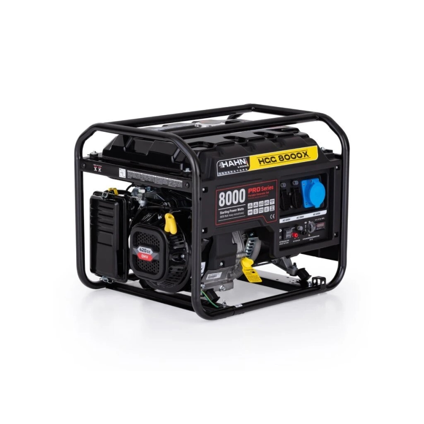 Hahn & Sohn 7410 - Bencinski električni generator HGG 8000X 6500W
