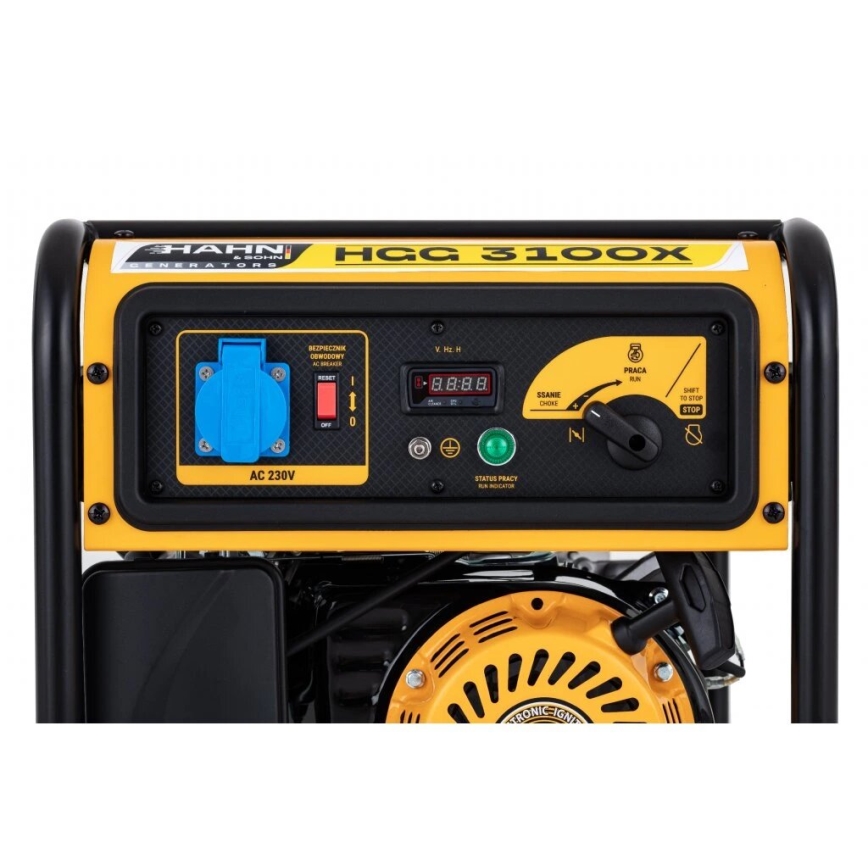 Hahn & Sohn 9176 - Bencinski električni generator HGG 3100X AVR 3300W