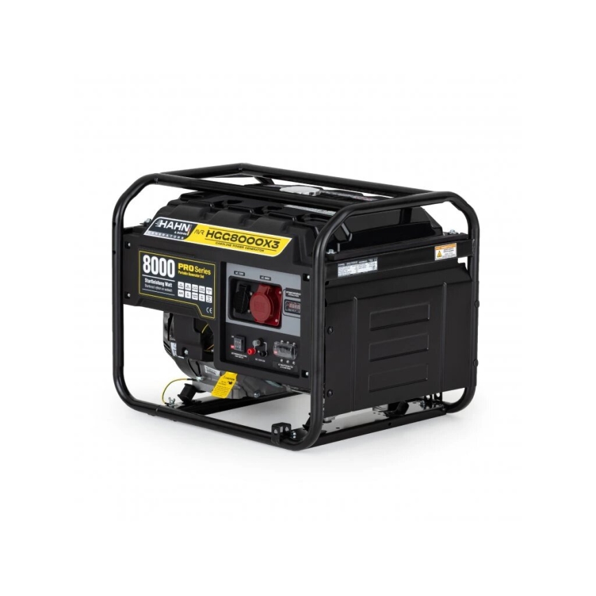 Hahn & Sohn 9177 - Bencinski električni generator HGG 8000 X3 6500W