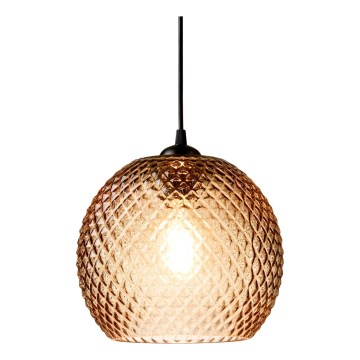 Halo Design 718368 - Viseča svetilka na kablu NOBB 1xE27/40W/230V premer 22 cm dimno rjava