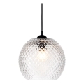 Halo Design 718436 - Viseča svetilka na kablu NOBB 1xE27/40W/230V Ø 22 cm, prozorna