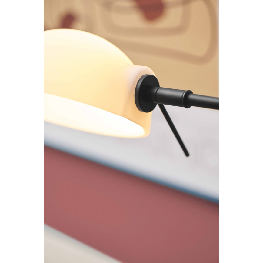 Halo Design 740215 - Stenska svetilka KJOBENHAVN 1xG9/28W/230V črna