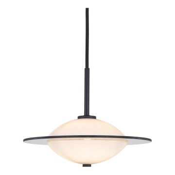 Halo Design 743582 - Viseči luster na kablu ORBIT 1xG9/7W/230V, premer 24 cm, bela/črna/dimna siva