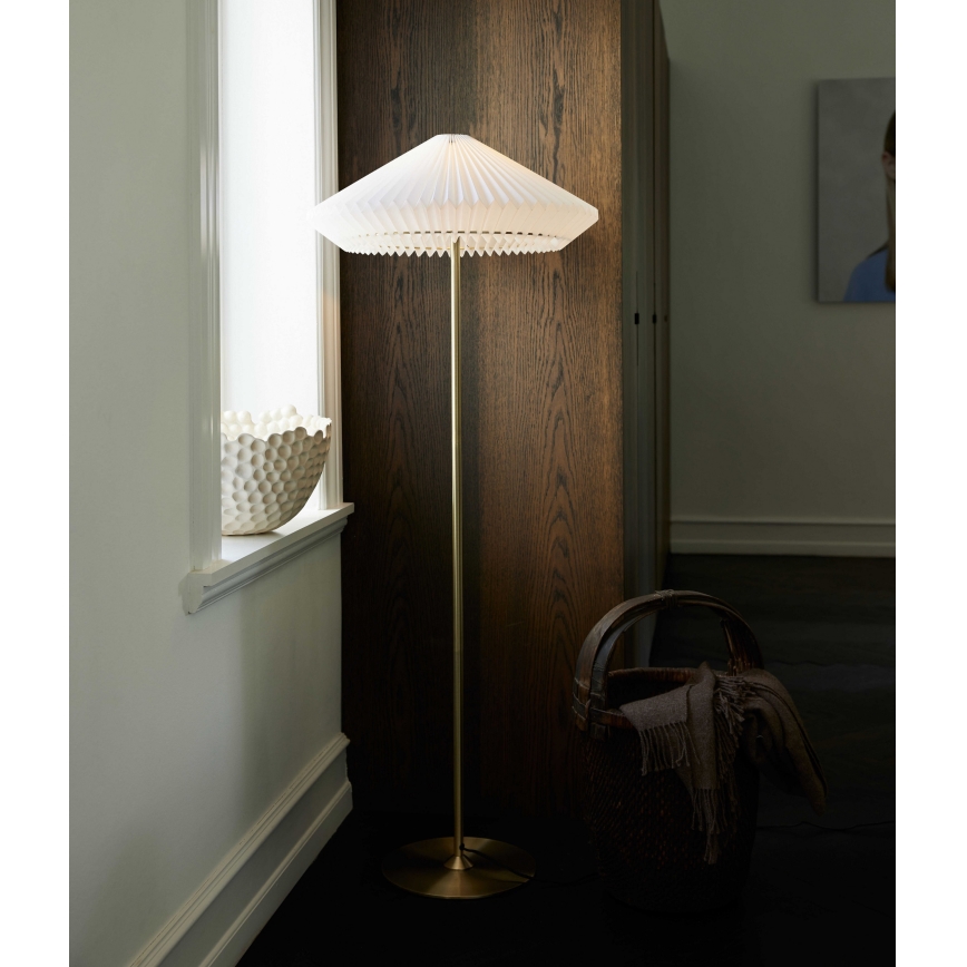 Halo Design 745050 - Talna svetilka PARIS 1xE27/40W/230V medenina/bela/hrast