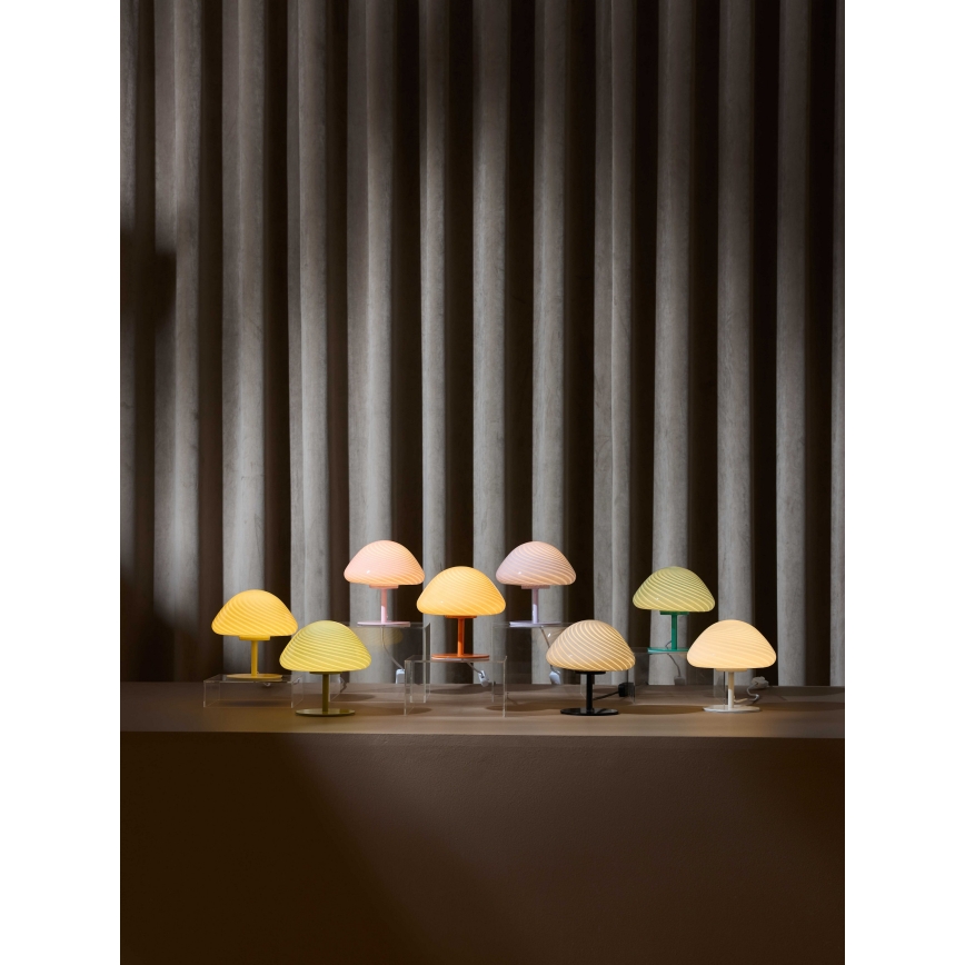 Halo Design 747085 - Namizna svetilka CANDY MINI MUSH 1xG9/25W/230V Ø 17 cm zelena