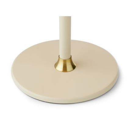 Halo Design 747597 - LED zatemnjevalna polnilna namizna svetilka MOON LIGHT LED/2,7W/2600 mAh kremna