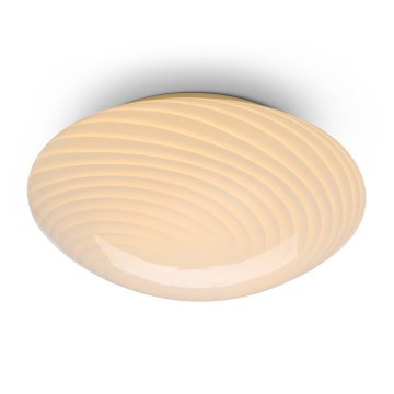 Halo Design 748679 - Stropna svetilka CANDY 1xE27/40W/230V, premer 30 cm, kremna
