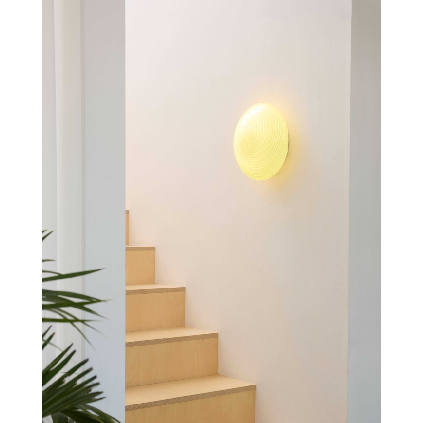 Halo Design 748693 - Stropna svetilka CANDY 1xE27/40W/230V premer 30 cm bež/medenina