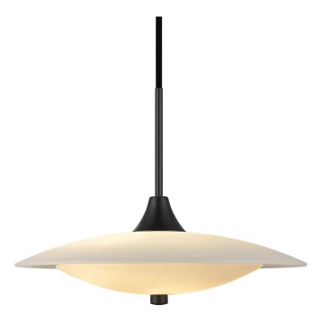 Halo Design 991300 - Viseči lestenec na kablu BARONI 2xG9/18W/230V premer 40 cm bela/črna