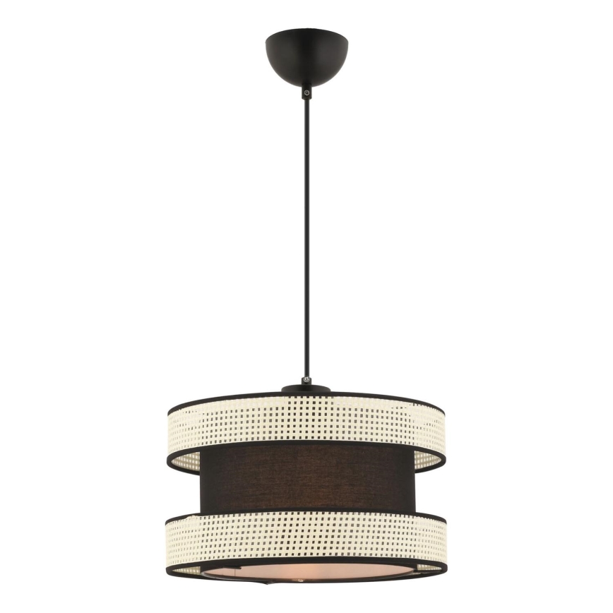 HALO viseća lampa 1xE27/60W/230V crna/krem